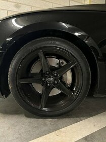 5x112 org. audi A5 245/40 r18 93Y 6-7mm  cierne - 1