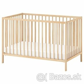 Detská postieľka IKEA 60x120 s matracom