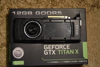 Predám grafickú kartu Geforce GTX Titan X (nefunkčná)