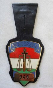Odznak polícia Maďarsko
