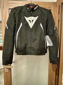 54- Dainese Avro D2 Tex Jacket Black White