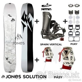 JONES Solution 25 - NOVÝ splitboard set - 1