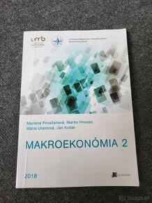 Makroekonómia 2 - Považanová, Hronec...