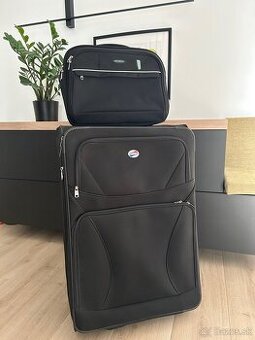 Cestovný kufor American tourister + taška Samsonite