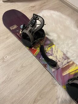 Snowboard Libtech s viazaním GNU