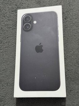 Predám Apple IPhone 16 Plus 128GB Black Iba Skontrolovaný