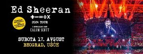 Ed Sheeran Belgrade 3 Tickets