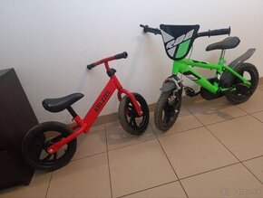 Dino bikes 12 green R88 + Odrážadlo