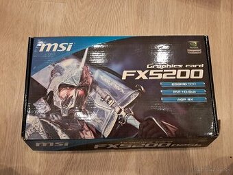 Darujem MSI FX5200 (AGP)