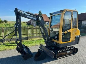 Minibagr Volvo EC15 hyd.podvozek+hyd.svahovka,2007 - 1