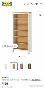 Hemnes kniznica ikea