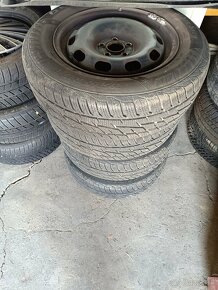 Komplet kolesá 5x100 R15 a zimné pneumatiky 195/65R15 - 1