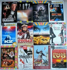 Predaj DVD, CD, filmy, cestopis, náučne, hry.