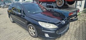 Lacno rozpredám Peugeot 407 + 407 Coupe na náhradné diely