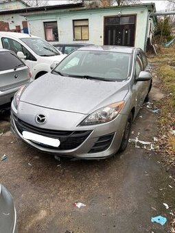 Rozpredam Mazda 3 BL 1.6i,77kW rok 2010