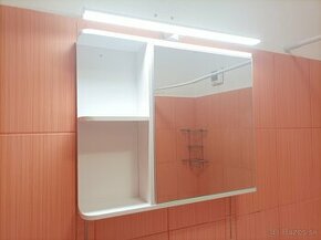 Kúpeľňová zrkadlová skrinka - 1