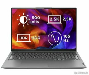 YOGA SLIM 7 PRO 16" TOUCH 2,5K  NVIDIA RTX 3050 NOVÝ KRABICA