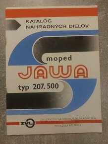 Katalóg náhradných dielov jawa 210.500