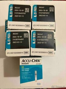 Accu Chek Instant testovacie pruzky