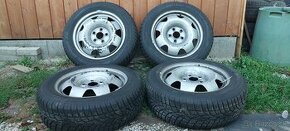 Plechové disky 5x120 a zimné Dunlop 215/60 R17