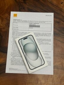 iPhone 15 128gb záruka Orange 98% bateria - 1