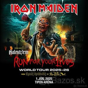 IRON MAIDEN LISTKY ( za pôvodnú cenu)