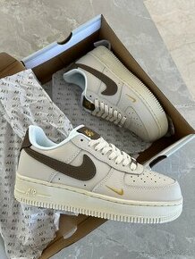 Nike Air Force 1 dámske tenisky béžovo hnedé