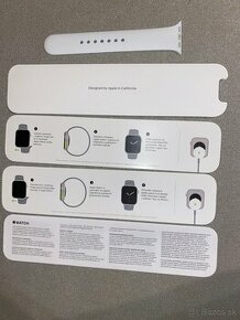 Apple watch se white náhradný náramok M/L