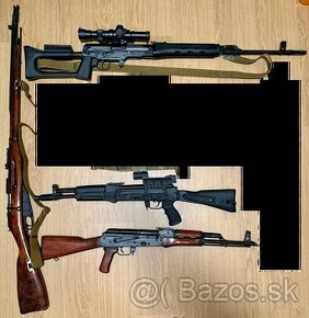 SVD Tiger, AK-104, AKM 47