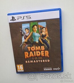 REZERVOVANÉ - TOMB RAIDER 1,2,3 Remastered 2024 PS5