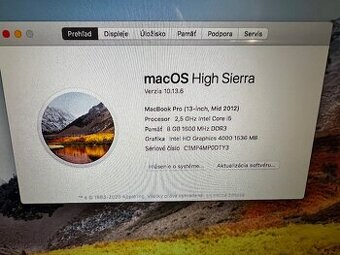 Apple Macbook Pro i5 SSD DISK /SUPER CENA/