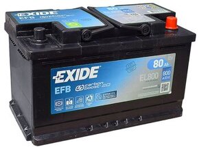 EXIDE 12V 80Ah 800A - 1