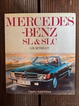 MERCEDES-BENZ SL SLC W107 sběratelská publikace