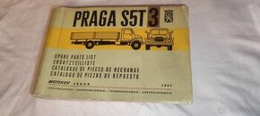 Praga S5T 3 - katalog náhradních dílů