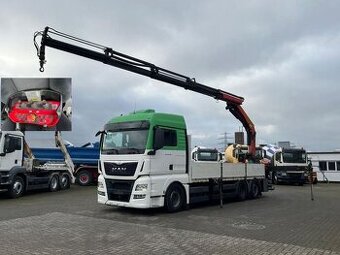 MAN TGX 26.480-6x2–Valník+HR-Palfinger PK 24001 KC–EURO 6