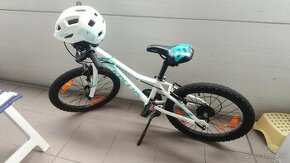 Detský bicykel KELLYS LUMI 30 WHITE 20" + prilba