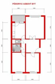 Výmena 3izb. bytu za 1.-2.izb. byt + doplatok