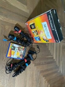 Singstar mikrofóny + hra Playstation 2/PS2 - 1