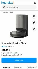 Robotický vysávač Dreame Z10 PRO - 1