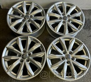 5x112 R17 Original Audi Q5 ET 34 strieborne - 1