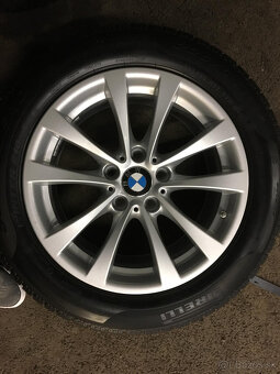 Zimné pneumatiky+ alu - BMW 225/55/R17 , F30, F31,-4ks