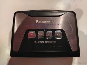 Panasonic RQ-X05 plus sluchátka