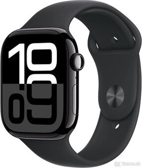 Apple Watch Series 10 46 mm Klavírne čierny hliník