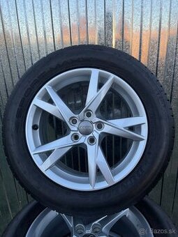 5x112 R17 ORIGINÁL AUDI, DUNLOP 235/55