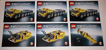 Lego Technic 42009 návody a nálepky