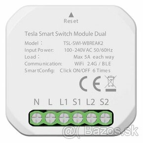 Smart spínač Tesla Smart Switch Module Dual