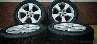 ALU Opel 5x115 a zimné Semperit Speed Grip 5 235/55 R18 - 1