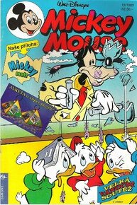 DOPYT 6x - komiksy Mickey Mouse (časopisy z 90-tych rokov) - 1