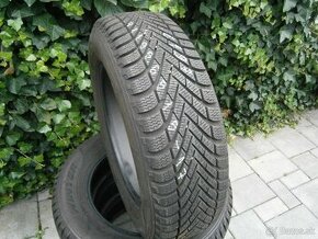 Predám 4x zimné ako nové pneu Pirelli 195/65 R15 91T - 1