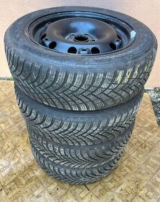 5x100 R15 + 185/60 zimné Hankook 6mm